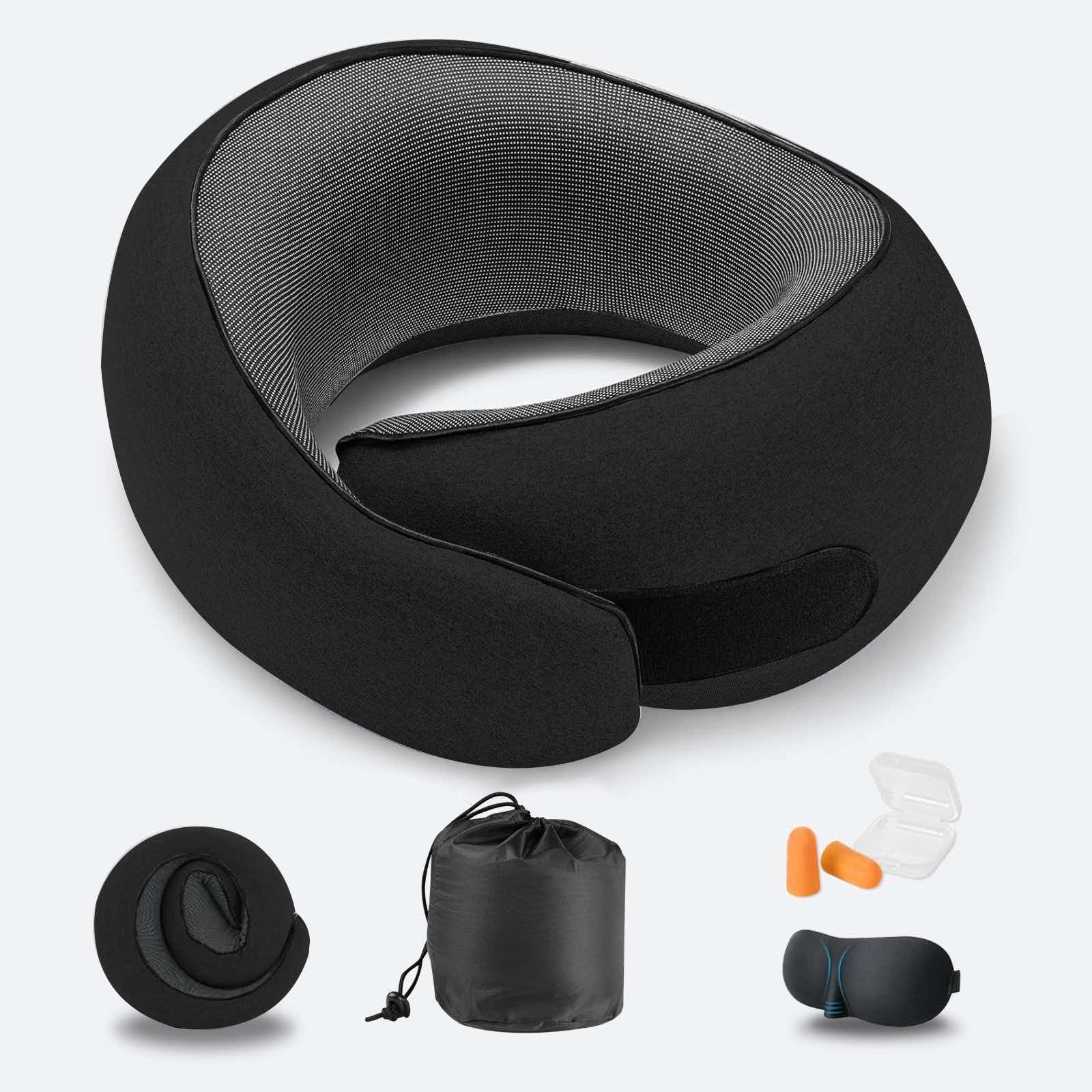 Black CarryNook CloudRest travel pillow