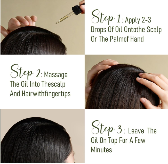 How to apply Gypsophila Batana Oil in three simple steps